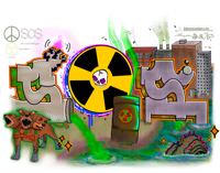 Image 2 of S.O.S “APOCALYPSE” TEE 