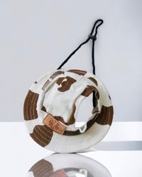 Image 1 of Brown Cow Print Pet Bucket Hat