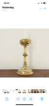 Ecclesiastical large brass Candlestick