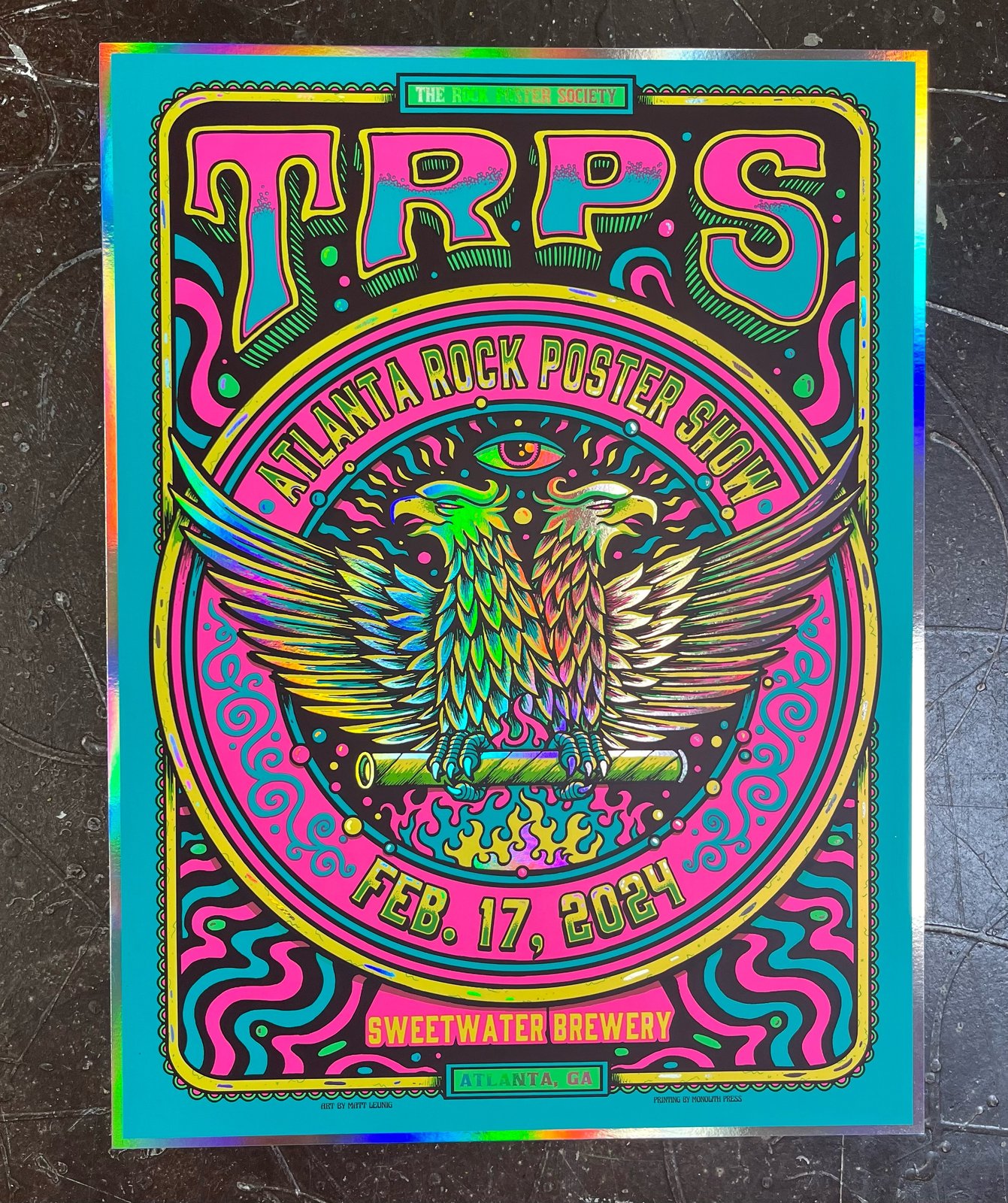 TRPS Atlanta Rock Poster Show - Atlanta, GA - 2024 | Scraped Knee