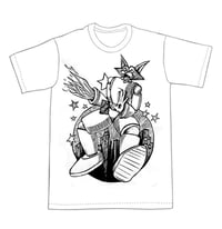 Image 1 of Cat Robot T-Shirt (B2) **FREE SHIPPING**