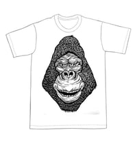 Image 1 of Gorilla Head T-Shirt (A3) **FREE SHIPPING**