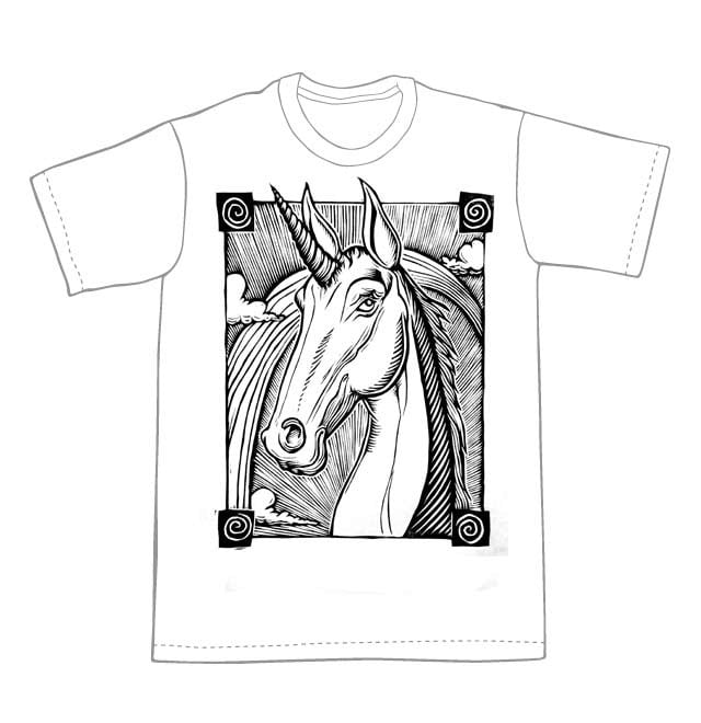Unicorn T-Shirt (B1) **FREE SHIPPING**