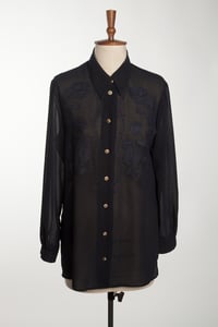 Image of Women's Embroidered Detail Blouse