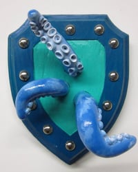Image 1 of Aqua Tentacle jewelry holder