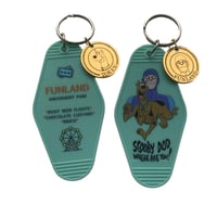 Image 1 of Funland Robot Keychain 