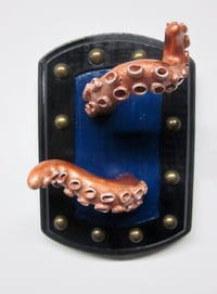 Image 1 of Black and copper tentacle jewelry holder