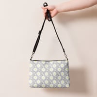 Image 1 of daisy dots grey Crossbody bag