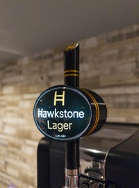Image 1 of 3D Printed LED Illuminated PerfectDraft Handle & Bracket Set - Hawkstone Lager Edition