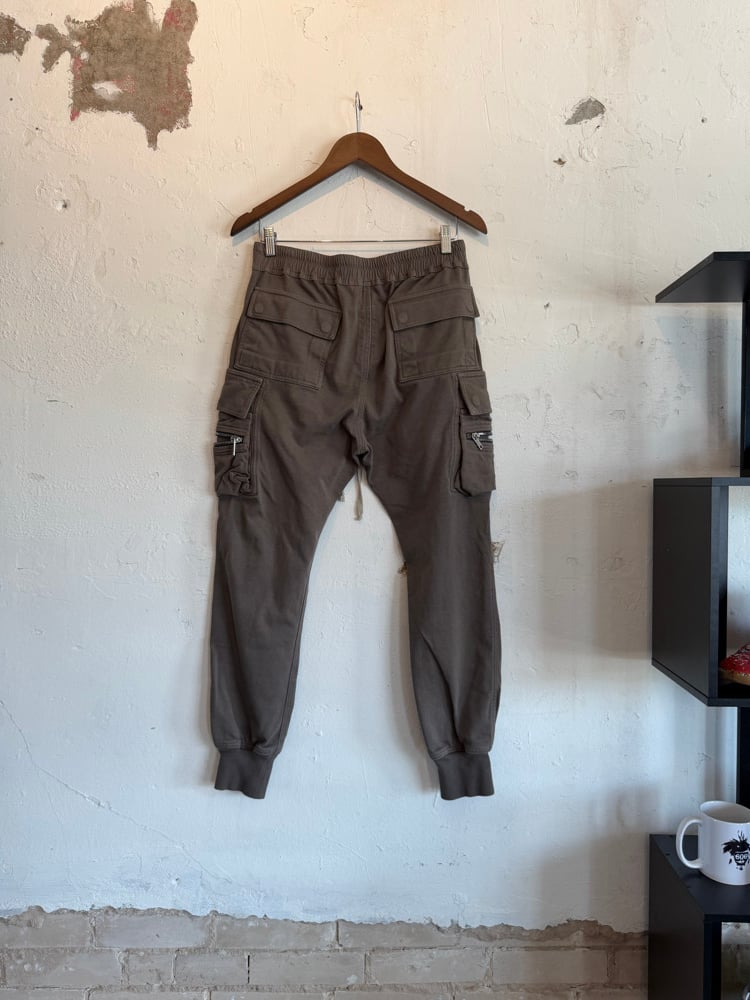 Image of Rick Owens SS22 Fogachine Cargo Sweatpants