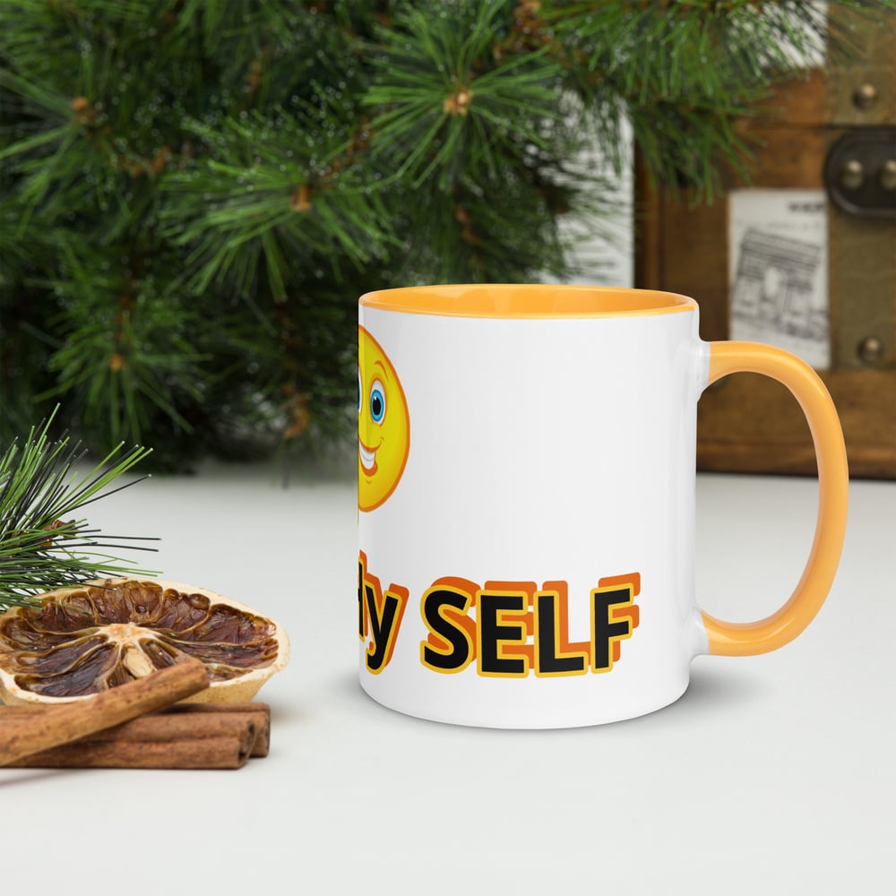 Image of HEAL-THy SELF Mug with Color Inside