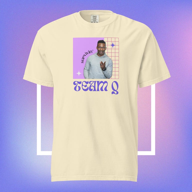 Team Q Retro Comfort Colors T-Shirt