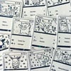 Pokémon card holo stickers