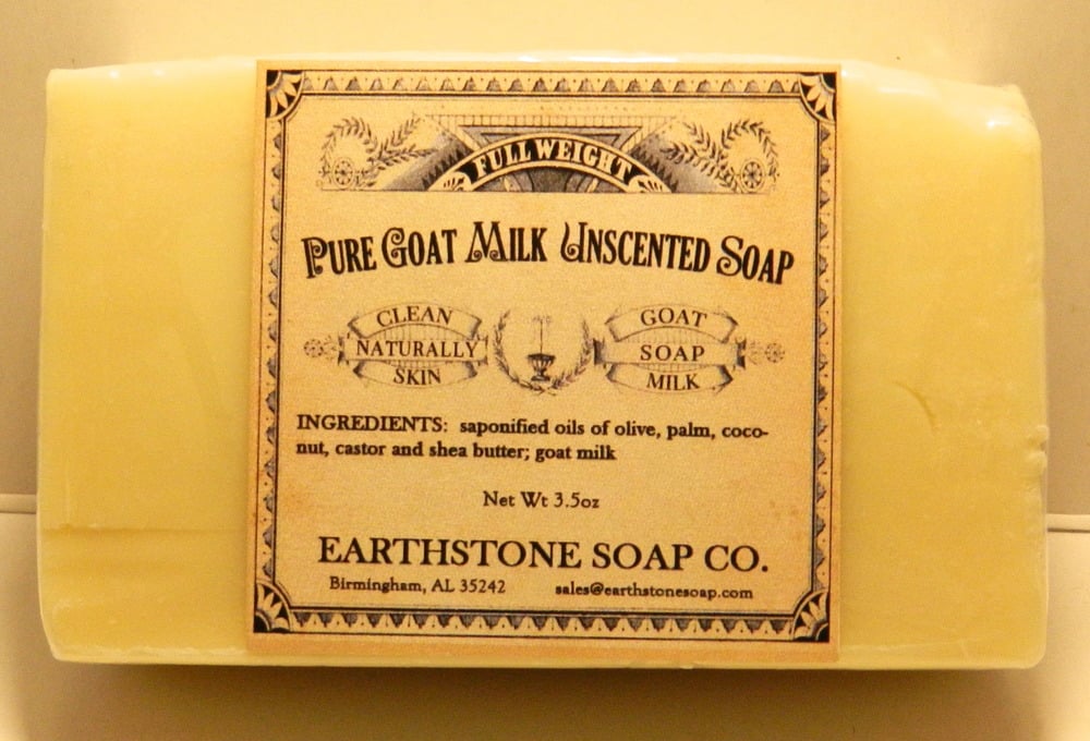 Image of Pure Goat Milk Unscented Soap