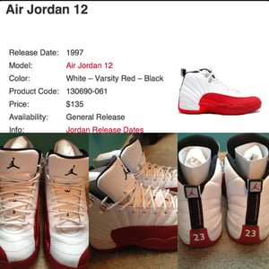 Air Jordan 12 - Upcoming Release Dates, Photos, Info