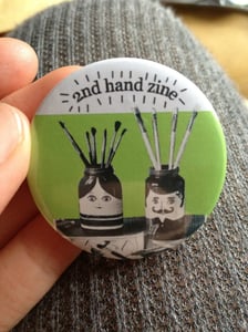 Image of Limited Edition 2nd Hand Zine Badges!!