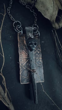 Image 5 of Relic coffin nail on copper 