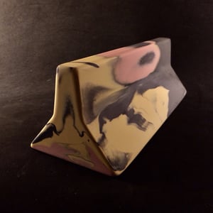 Image of Wired Ramps Jersey Barrier (Dark Grey, Pink and Yellow)