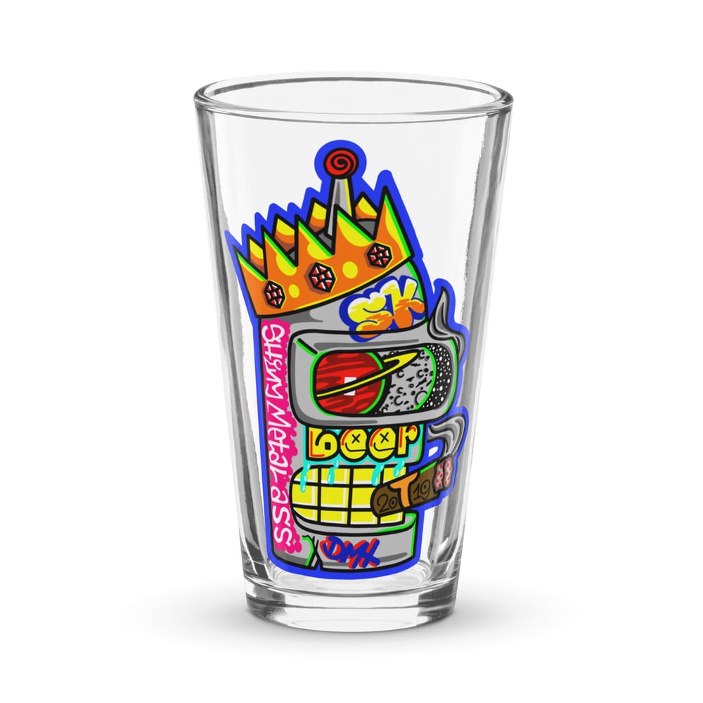 Super King Shaker pint glass