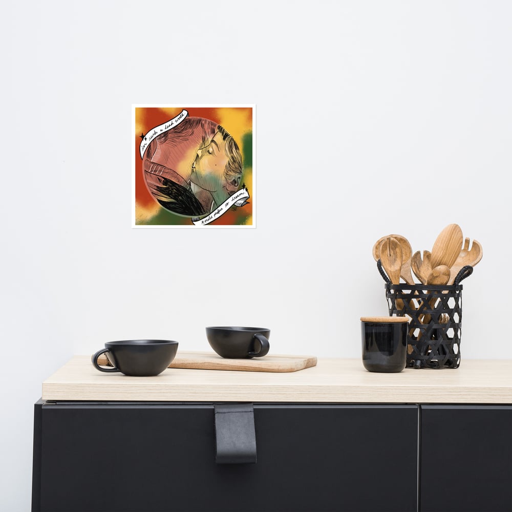 Times are good for dreamers luster paper poster print