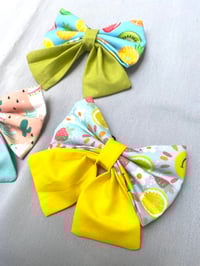 Image 3 of Summer Fruits / Llamas / Sunshine and Lemons / Sailor Bow or Bow Tie