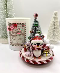 Image 2 of Retro Penguin Candle Topper