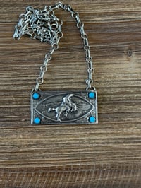 Image 1 of Sleeping Beauty Sqaure Bronc