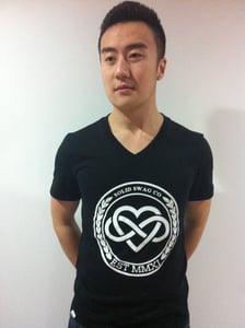 Image of Solid Swag Infinity Heart V-Neck