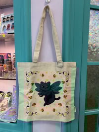 Image 1 of FAIRYCAT TOTE BAG