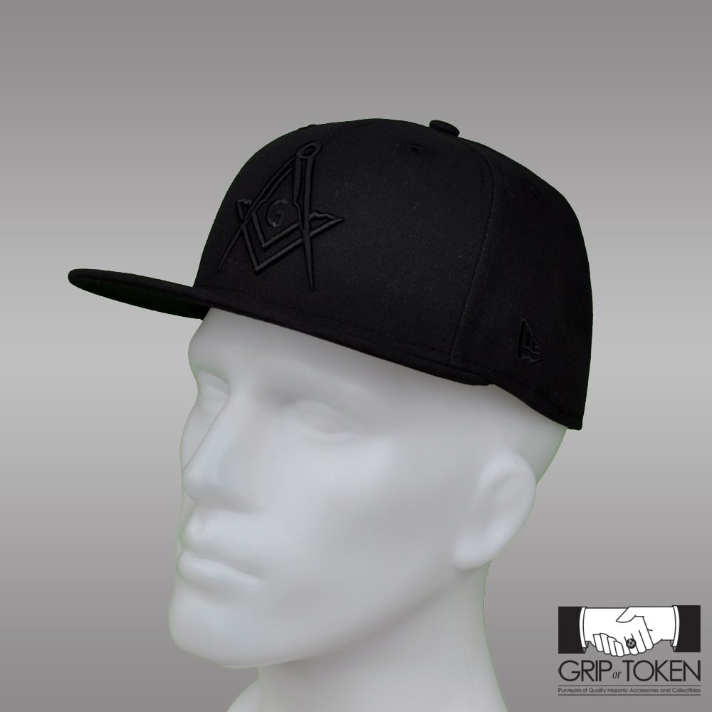 Image of New Era 5950 Fitted Cap - All Black - New Logo