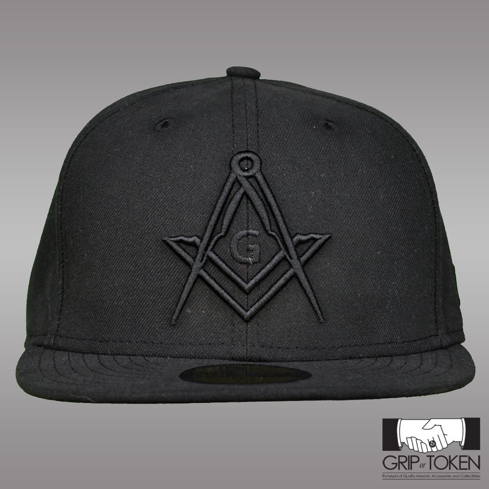 Image of New Era 5950 Fitted Cap - All Black - New Logo