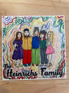 Heinrichs Family sticker