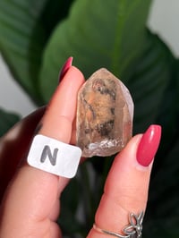 Image 15 of CHOOSE YOUR OWN MINI RUTILE SMOKEY QUARTZ POINTS (NATURAL UNPOLISHED POINTS) -BRAZIL- LOT 2