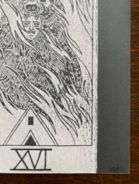 Image 2 of 'The Tower' Blockprint