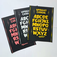 Image 1 of RAFFLE - A3 Casual Poster on Premium Black Card Stock