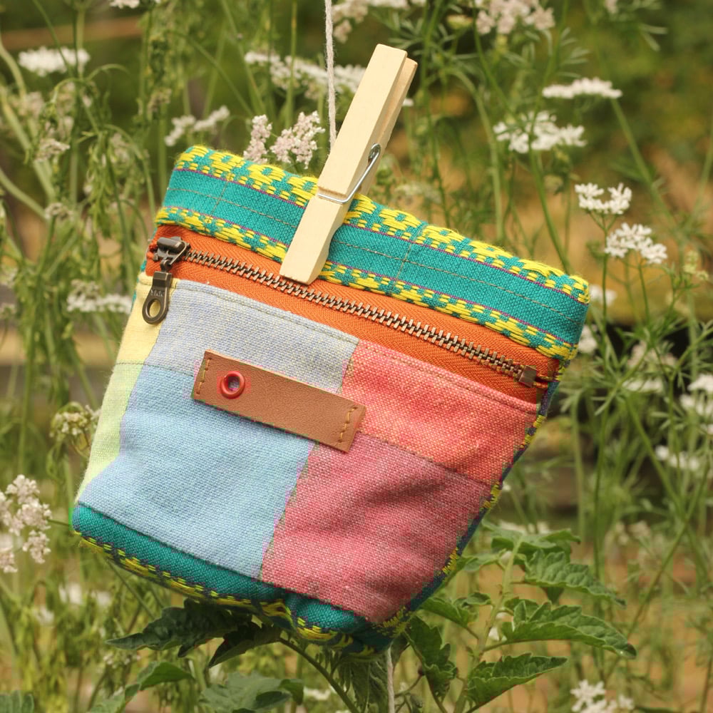 Image of Small Quilted Pouches // The Sunshine Gang batch o Pockey Pals