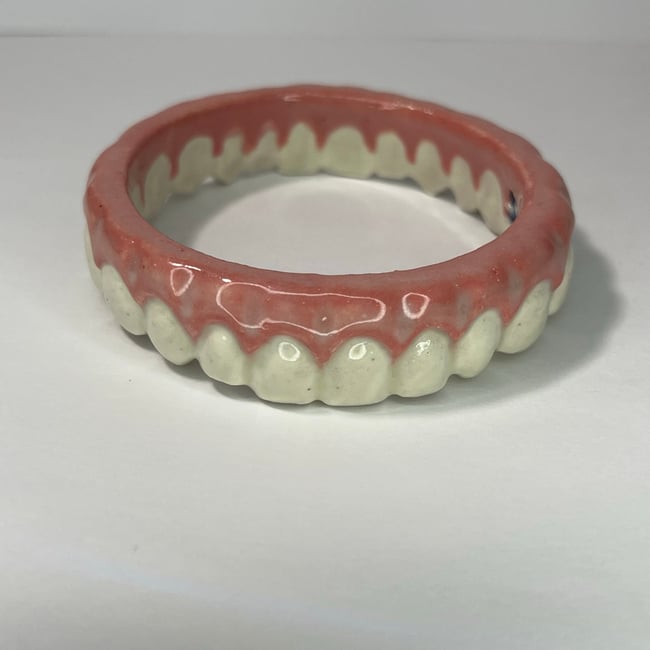 Teeth Bracelet E - 6.85 in Inner Circumference