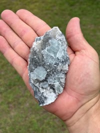 Image 8 of Fluorite On Druzy Quartz Matrix #2620