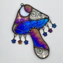 Dark Blue Iridescent Catch a Falling Star 