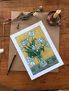 April Tulips (Print) 