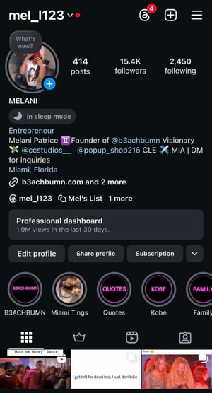 Image of Promo With Mel (STORY SHOUTOUT) 