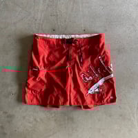 Image 1 of 90's QUIKSILVER CHOP SUEY BOARDSHORTS