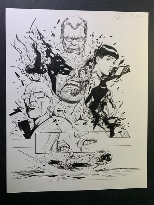 Image of JEAN GREY #2 :: pg05 original art