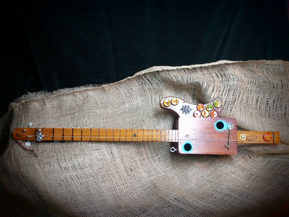 Image of Two String Cigar Box Guitar