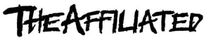 Image of Trashed logo decal 8"