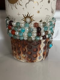 Image 2 of Western Theme Tumbler Bracelet Stack