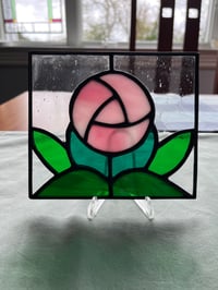 Image 3 of Mackintosh Rose Square Panel