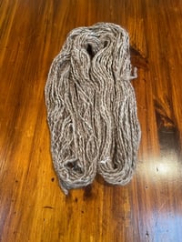 Image 2 of Handspun Alpaca, Mohair, Wool, and English Angora Fiber Yarn - BunOff! Style