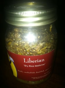 Image of Liberian "Dry Rice Medicine"