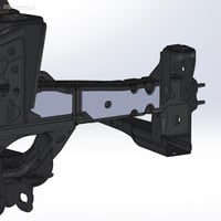 Image 2 of 2005-2023 Tacoma Frame Gussets - Front